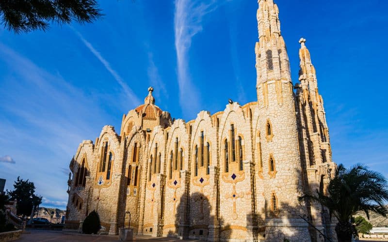 Vistas del Santuario de Santa Maria Magdalena