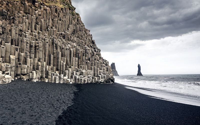 Playa negra de Reynisfjara