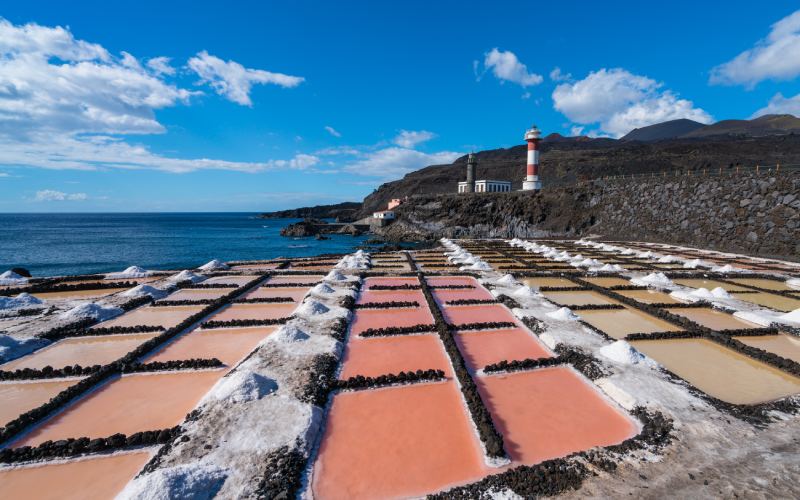 Faro de Fuencaliente y salinares, La Palma