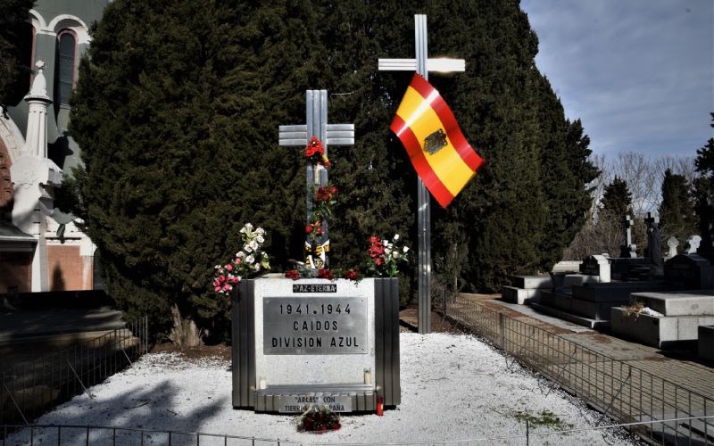 Homenaje a los caídos de la División Azul