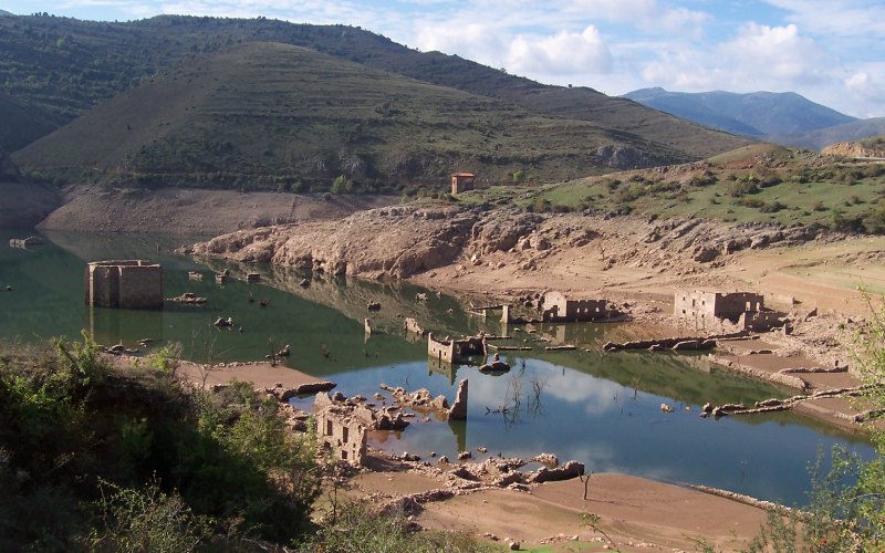 Ruinas de lo que es actualmente el antiguo Mansilla