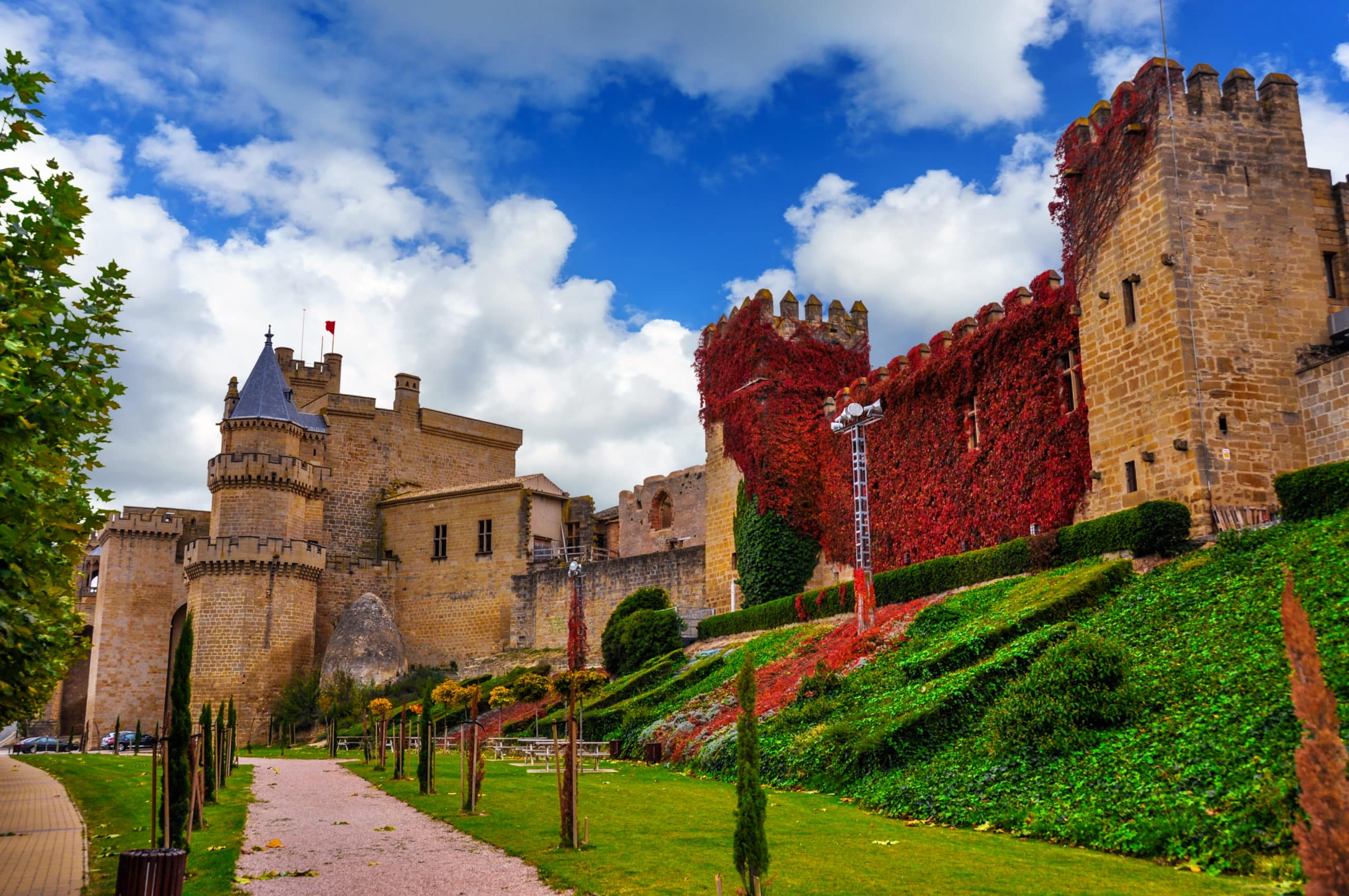 Jardines Palacio Real de Olite