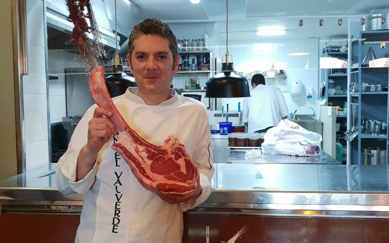 Daniel Valverde en Dáviro Restaurante