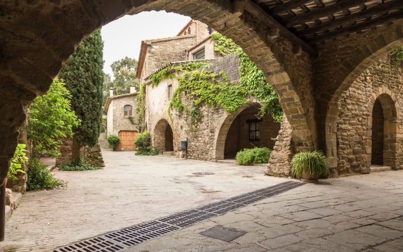 Así luce este pueblo de Girona