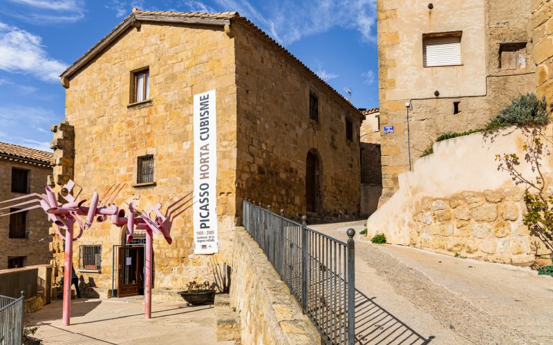En el Centro Picasso se pueden ver reproducciones de las obras más icónicas del artista