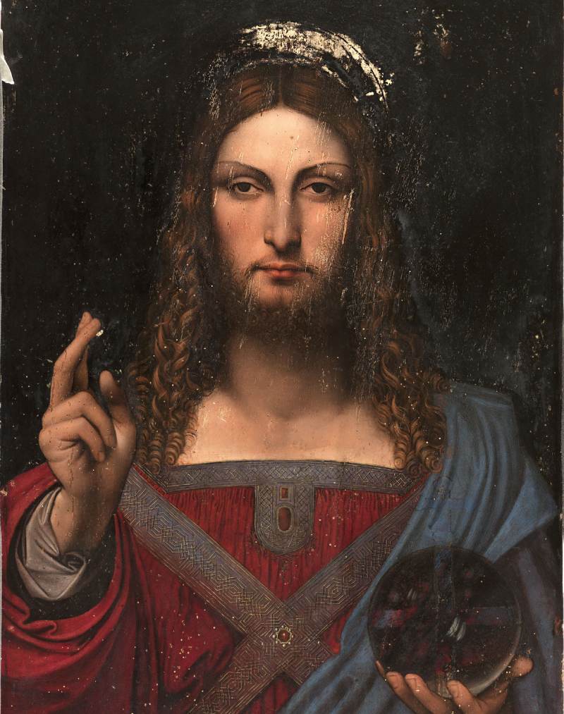 Versión Ganay de la obra de Da Vinci Salvator Mundi