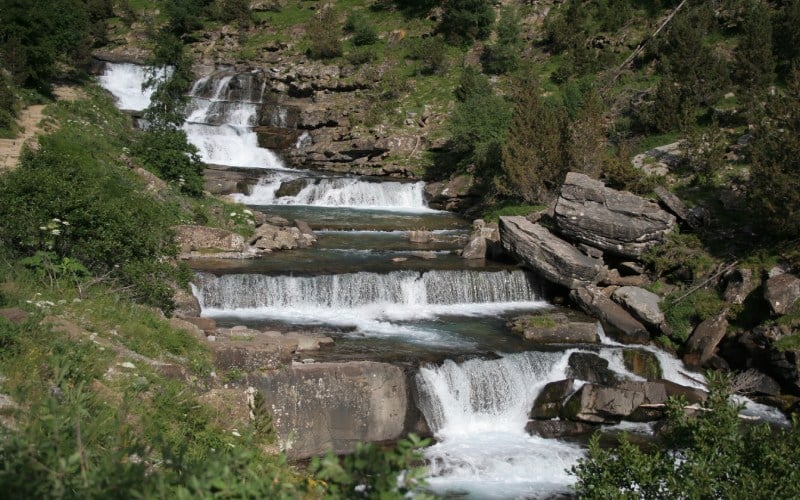El agua es uno de los principales protagonistas en este encantador valle pirenaico