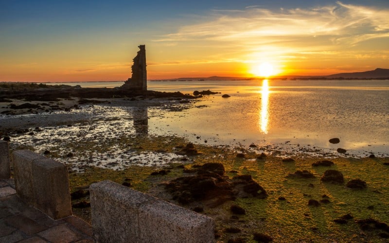 Torre de San Sadurniño, uno de los tesoros de Cambados