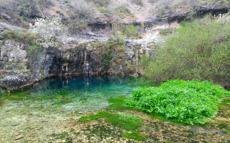 El Pozo Azul, una estupenda pozo