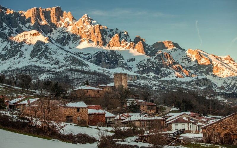 Mogrovejo también se transforma cuando llegan las nevadas