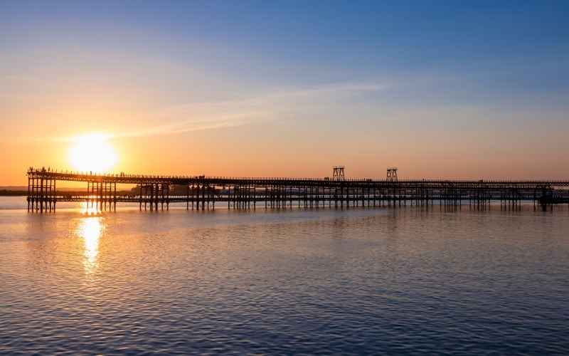Muelle del Tinto, en Huelva