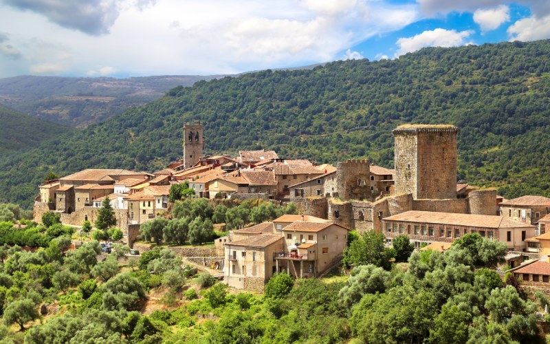 Panorámica de Miranda del Castañar
