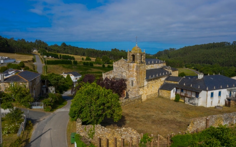 Basílica de San Martiño de Mondoñedo, en Foz