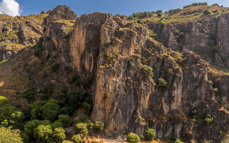 Alrededores del pueblo de Monachil