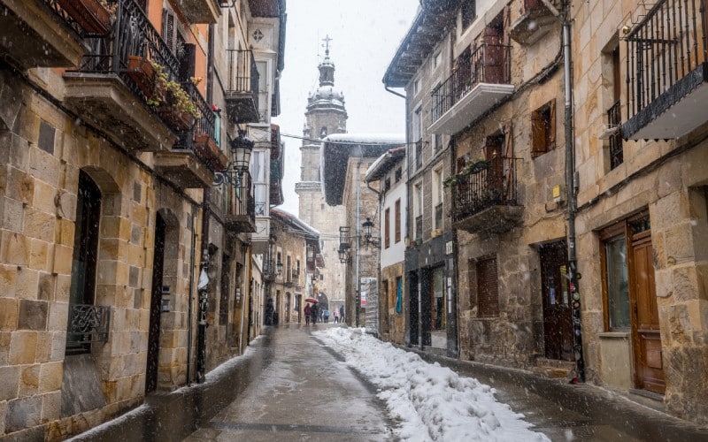 Calle señorial en Otxandio