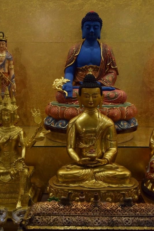 Figuras del Templo Budista