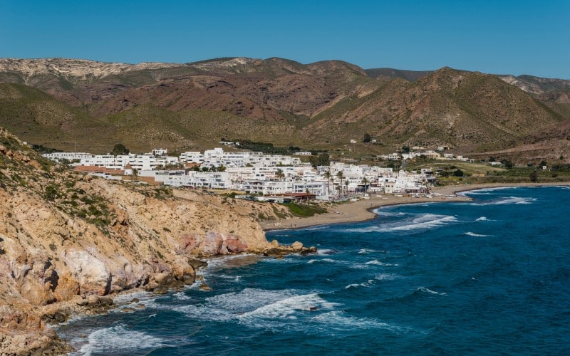 El pueblo costero de Las Negras