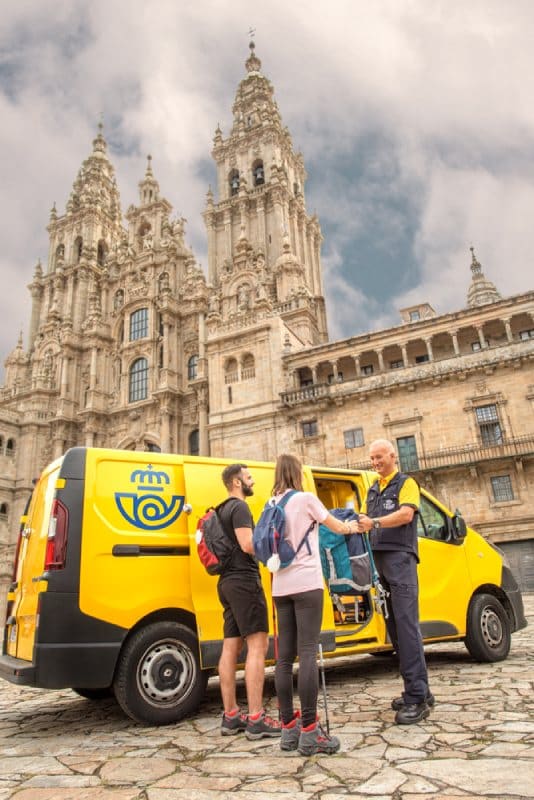 Servicios de correos Camino de Santiago