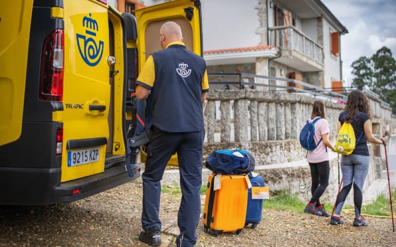 Servicios de correos Camino de Santiago