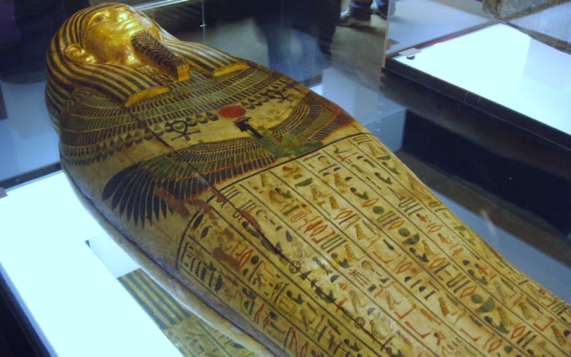Sarcófago del Museo Arqueológico Nacional de España