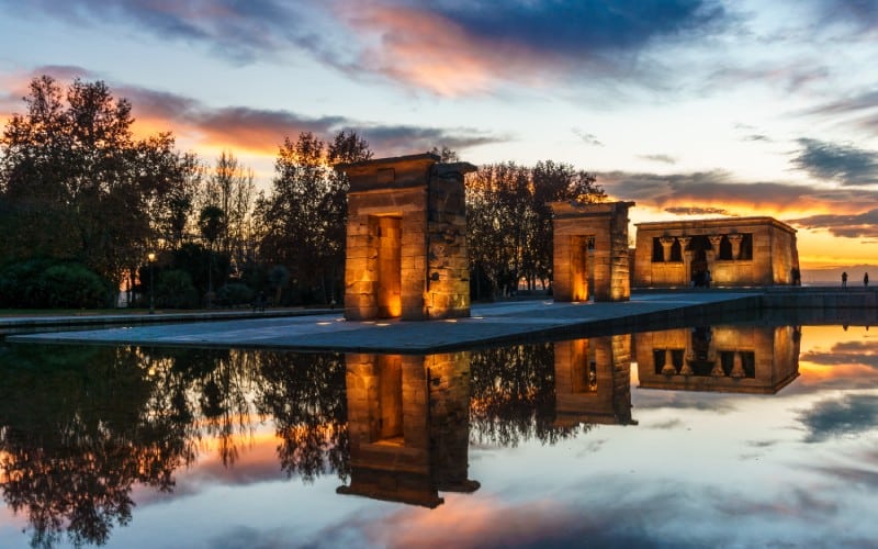 Templo de Debod, en Madrid
