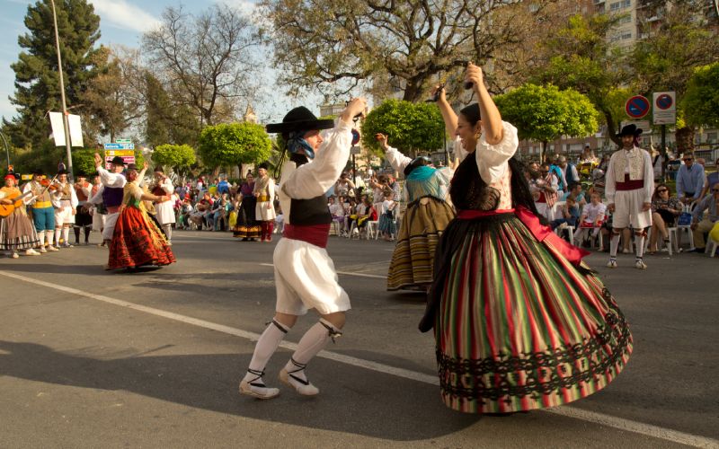 Bailes en el Bando de la Huerta