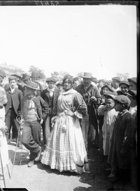 Familia de gitanos