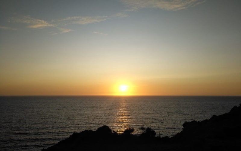 Cabo Home tiene uno de los mejores atardeceres de Galicia