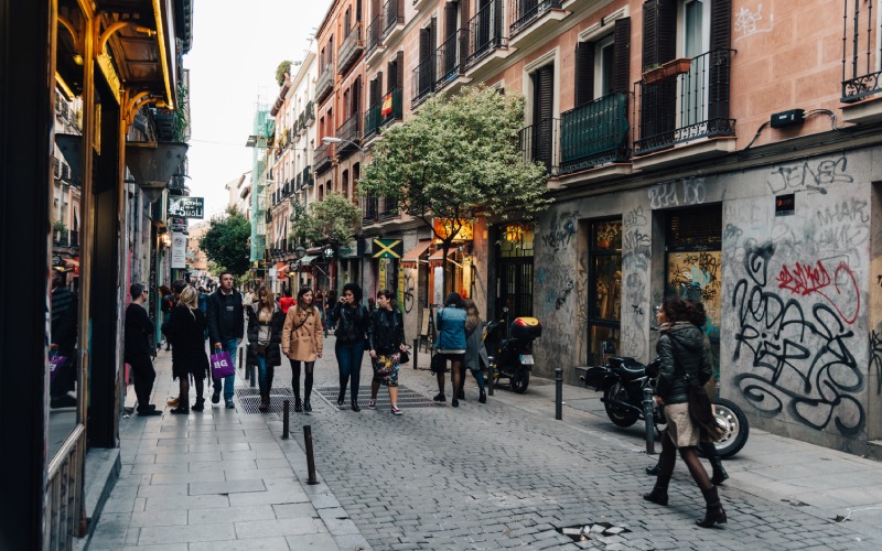 Pasear por el centro de Madrid sin mapa es uno de los mejores planes de la capital