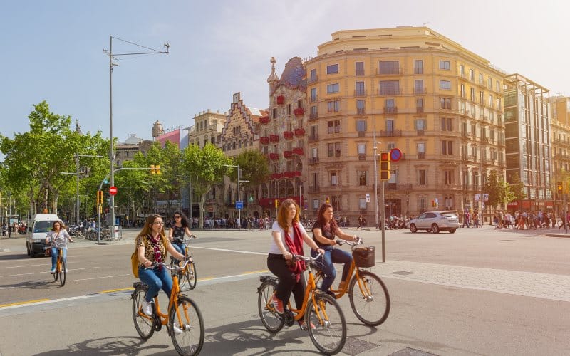 Barcelona en bicicleta