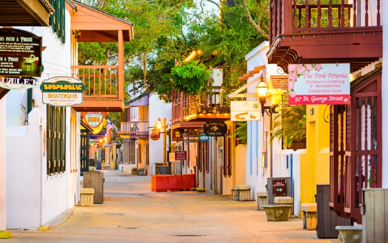 Calle St George, San Agustín