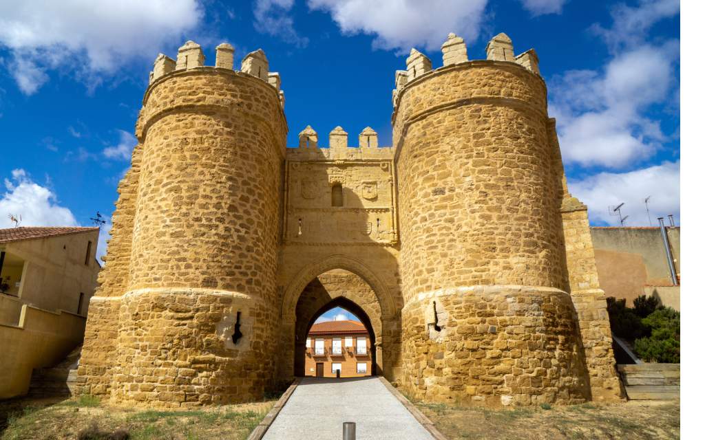 La espectacular puerta de San Andrés de Villalpando