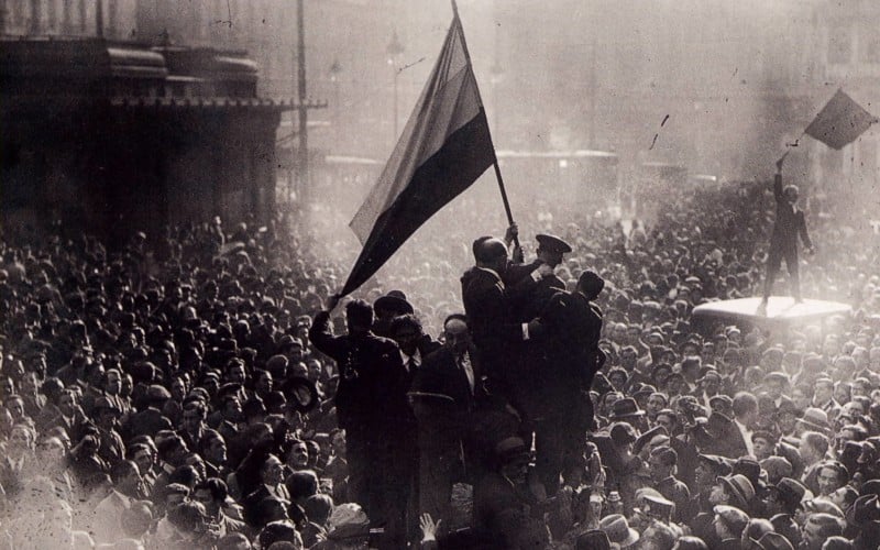 Proclamación de la Segunda República en Madrid