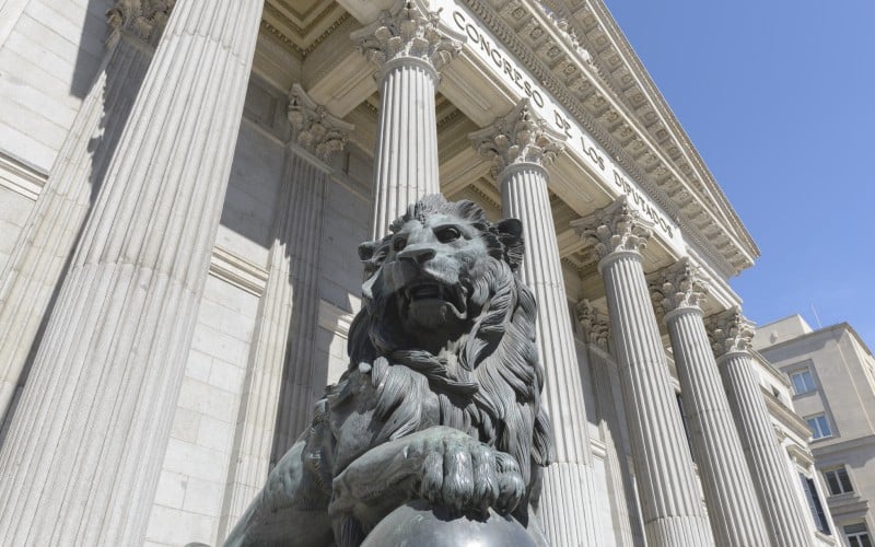 Escultura del Congreso de los Diputados