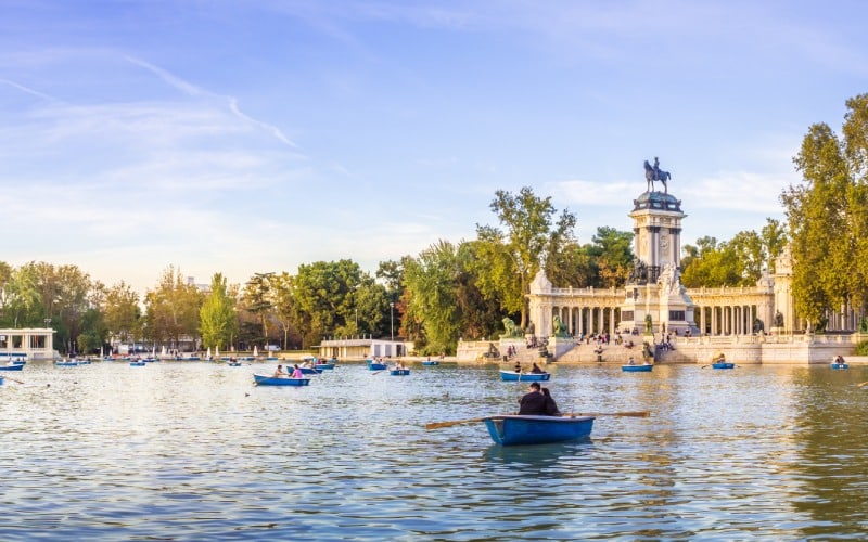 Estanque de El Retiro