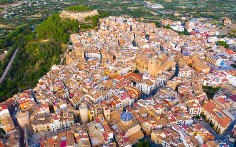 Vista aérea de Segorbe