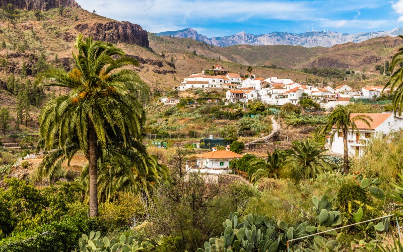 Panorámica de Fataga