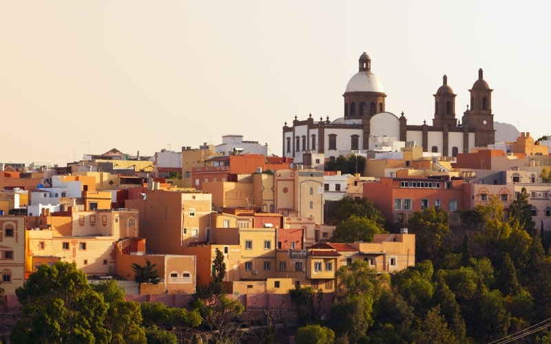 Postal de Agüimes