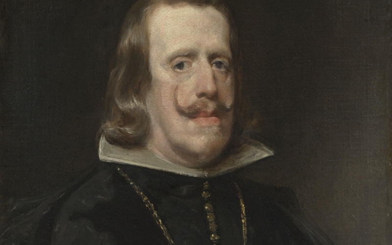 Felipe IV de España, retrato de Diego Velázquez