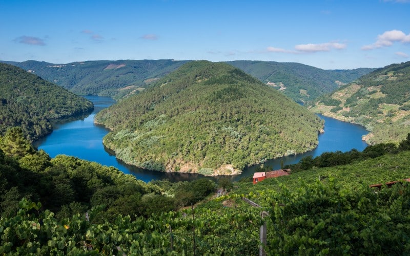 Cabo do Mundo, una de las imágenes más representativas de la Ribeira Sacra