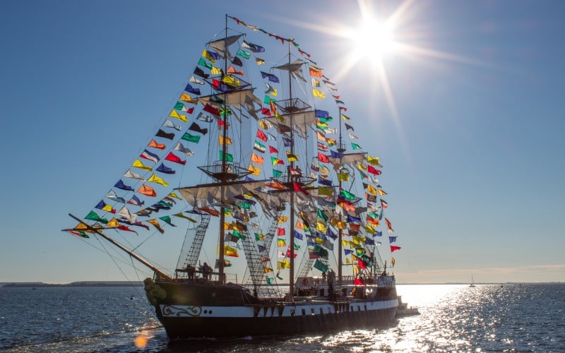 Festival del Pirata en Tampa, Florida, en honor a la leyenda de José Gaspar