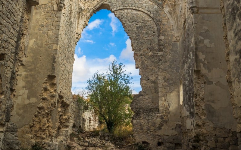 Ruinas del monasterio de la Armedilla