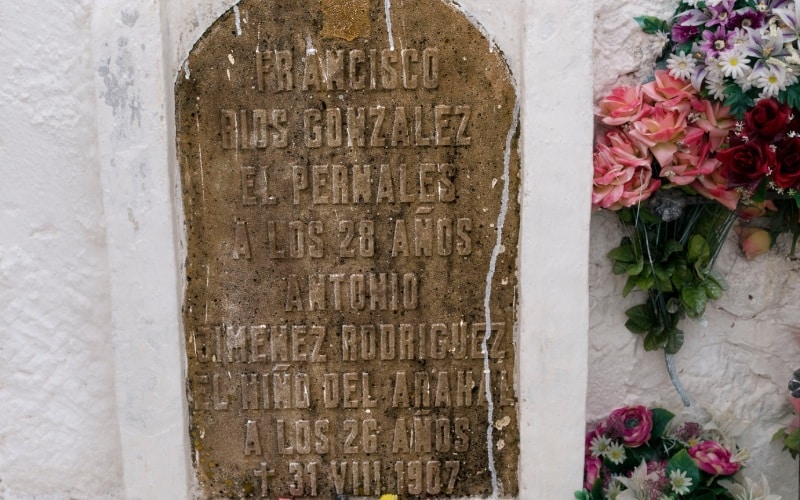 Tumba de El Pernales y El Niño del Arahal