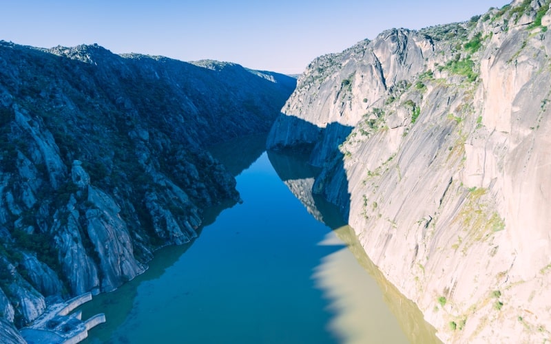 Vistas de los cañones del Duero