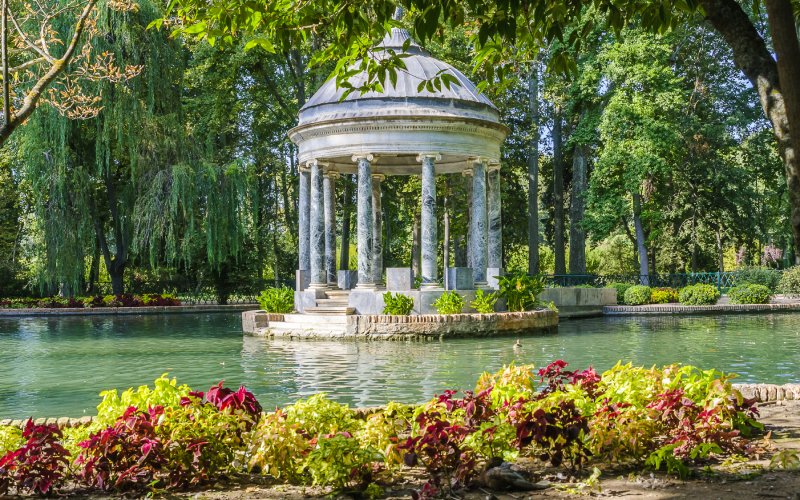 Templete de un estanque de Aranjuez