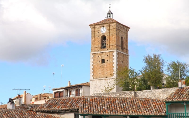 Torre del reloj en Chinchón