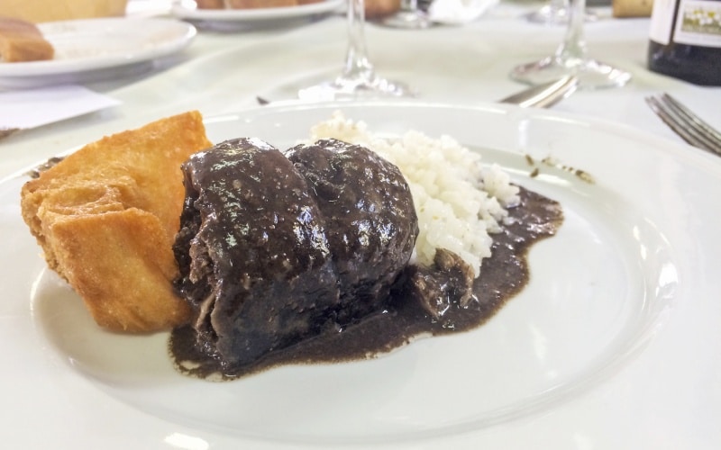Plato de lamprea