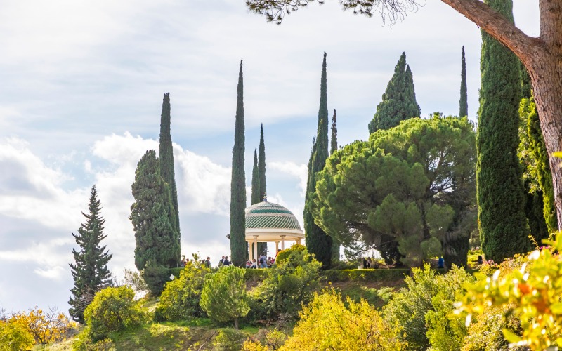 Jardín Botánico-Histórico de la Concepción en Málaga