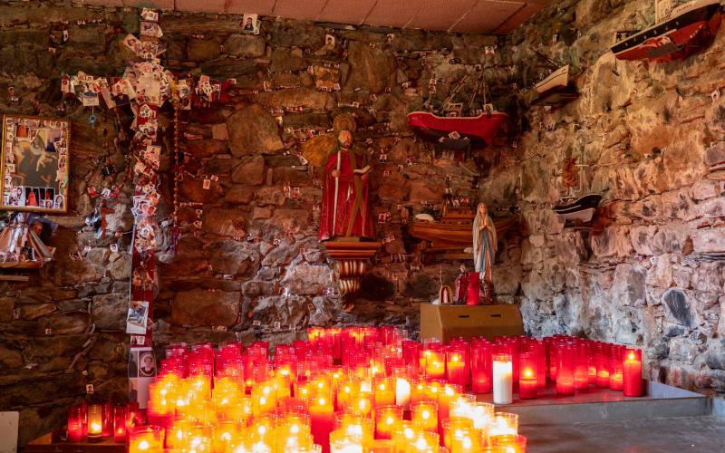 Altar de San Andrés de Teixido