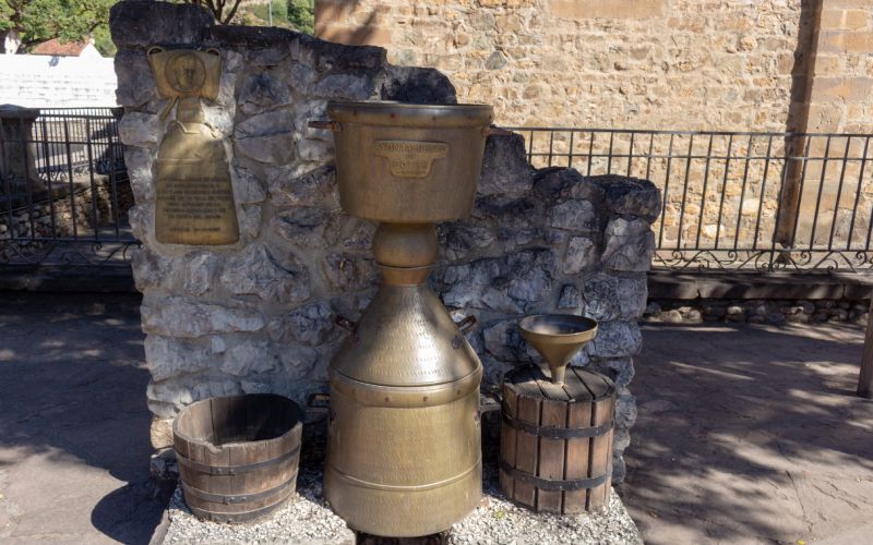 Escultura homenaje a esta tradición